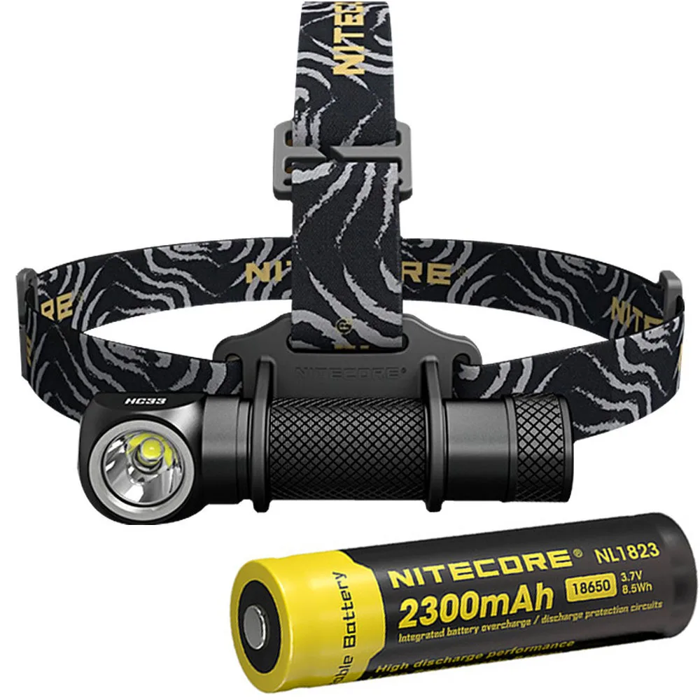 hc33 NL1823 NITECORE HC33 комплект фар CREE XHP35 HD Макс. 1800 люмен налобный фонарь 8 режимов работы наружный светодиодный головной светильник для поиска велосипеда - Испускаемый цвет: hc33 NL1823