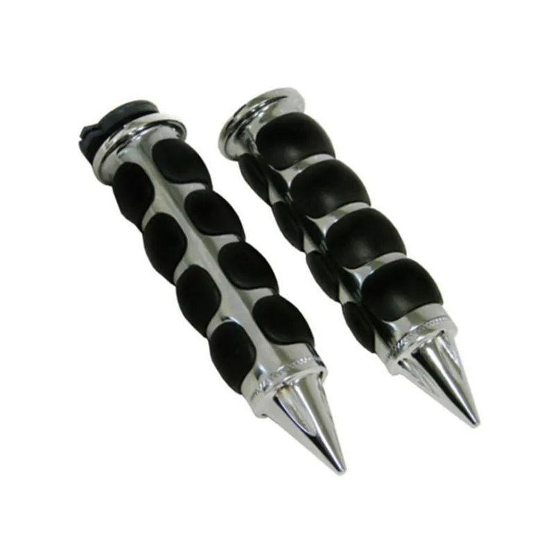 

Dirt bike Custom 7/8''22mm Spike Hand Grips Motorcycle Dual Sport bike Cruiser Bobber Custom
