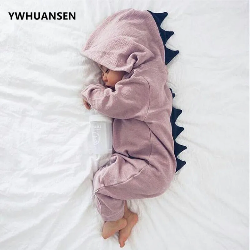 Одежда для новорожденных YWHUANSEN милый детский комбинезон с динозавром мальчиков и
