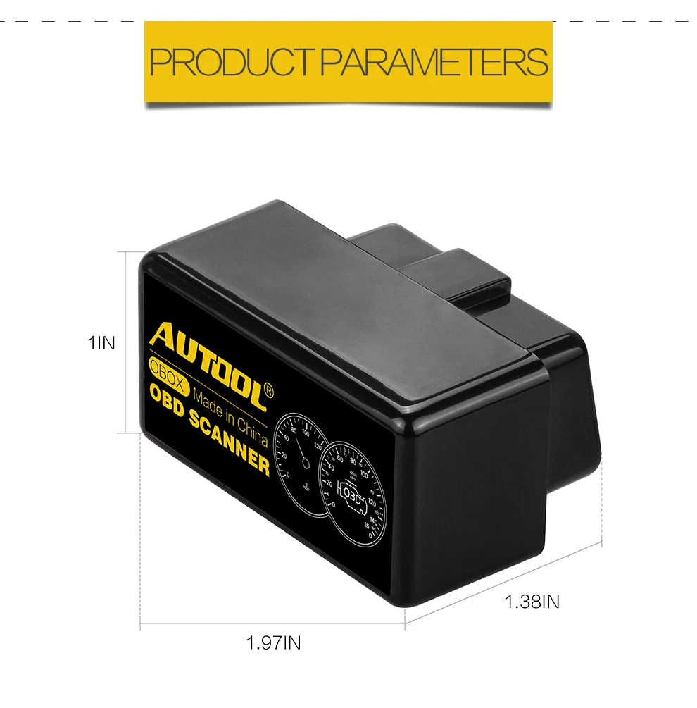 AUTOOL OBOX ELM327 V1.5 OBDII Bluetooth wifi OBD2 сканер считыватель OBD 2 Автомобильный диагностический считывание кодов стирания авто для iPhone андроидов