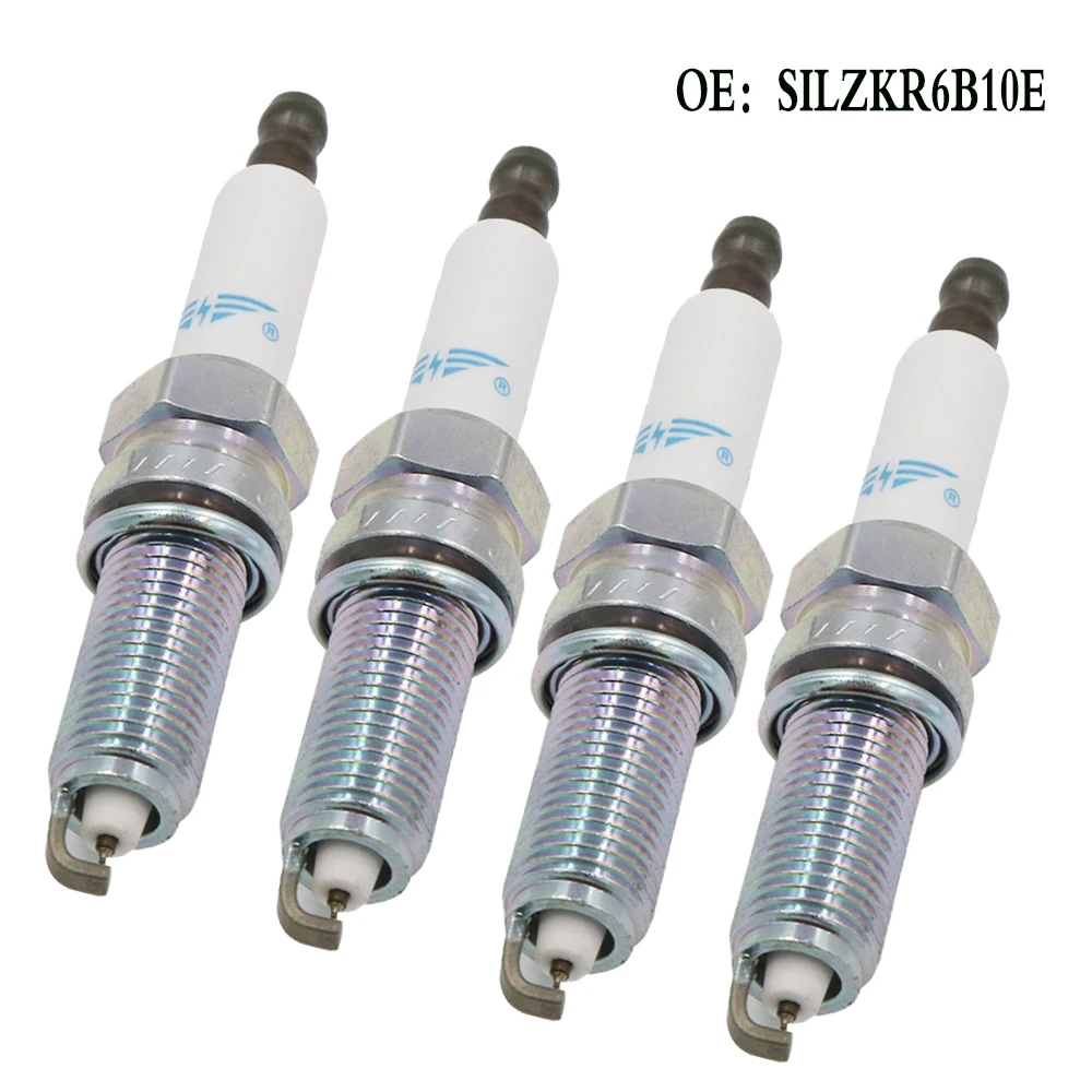 DS HOT 4 шт SILZKR6B 10E SILZKR6B10E Иридий платина свечи зажигания для 6216 18846 1006 CD93815|Свечи и