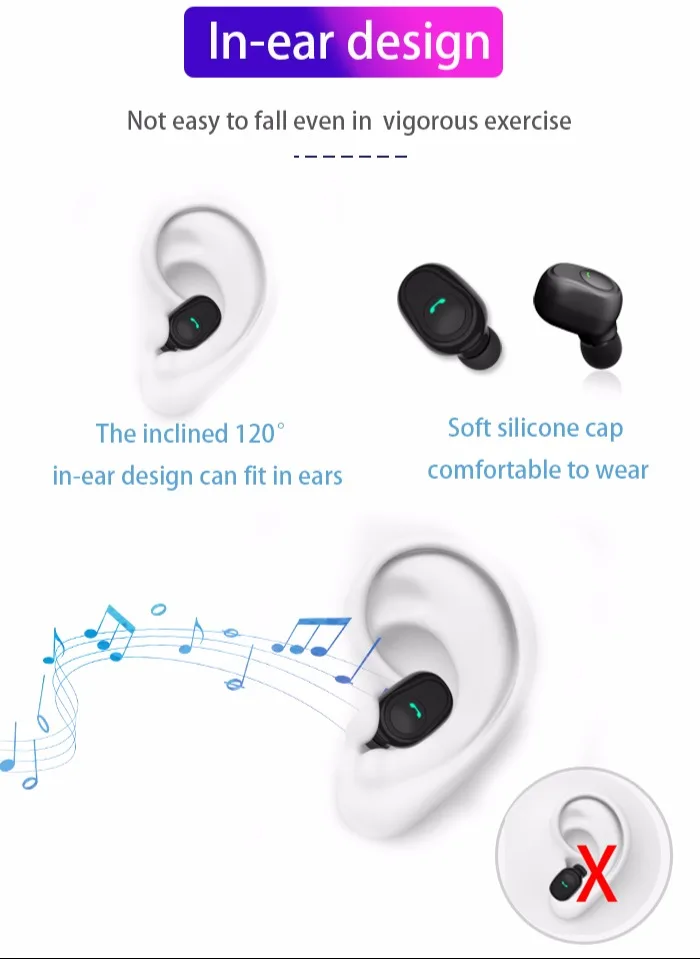 R25 TWS V5.0 мини беспроводные Bluetooth наушники, стерео наушники-вкладыши, гарнитура с зарядным устройством 6000 мАч, микрофон HiFi, глубокий бас звук, беспроводные