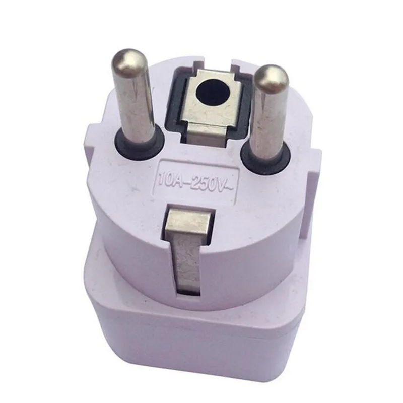 Белый Универсальный дорожный адаптер для зарядного устройства AU UK US to EU |