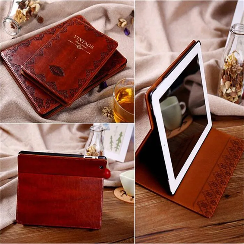 Оригинальный брендовый кожаный чехол mosso с принтом в стиле ретро для ipad mini 1 2 3