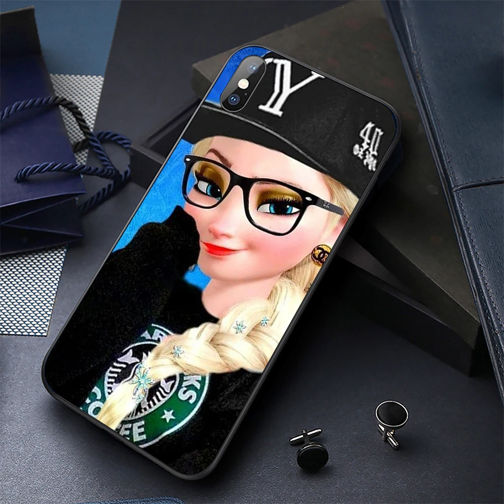 Black Soft TPU Case Phone for iphone xr case Telefon Shell iPhone 8 Plus xs max Cases |