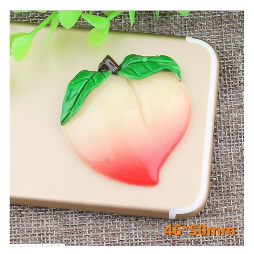 7 CCINEE 1 шт. Смола 23 стиля фрукты для брелок серьги DIY кулон в виде рыбьего хвоста материал - Цвет: 7