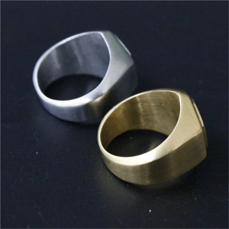 Кольцо в байкерском стиле из нержавеющей стали 316L модные вечерние кольца унисекс