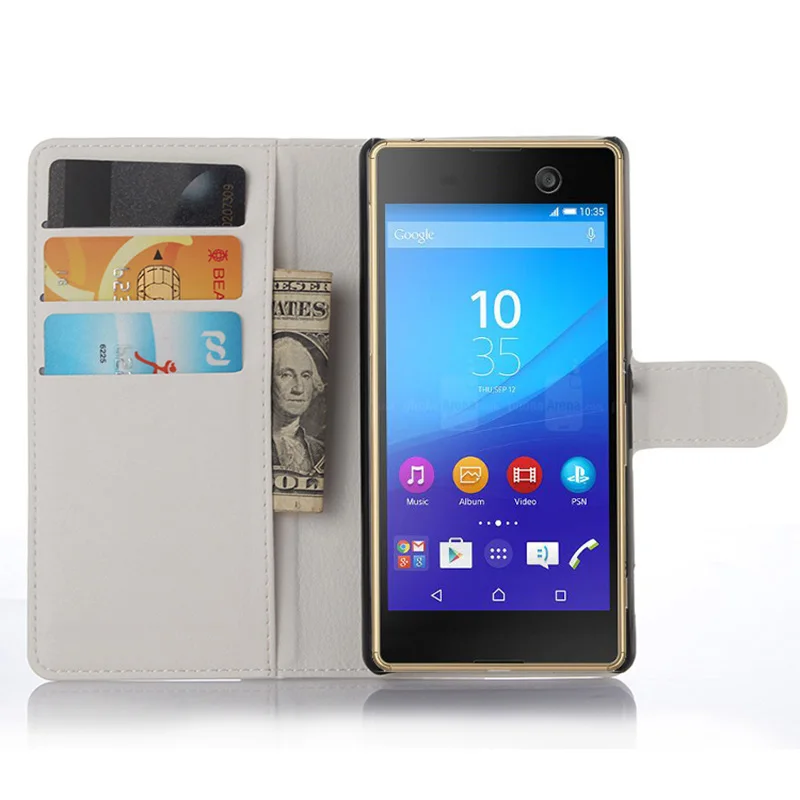 Чехол YeLun для Sony Xperia E3 Z2A Z3 D5303 M2 C1905 T2 T3 E2 E1 Z2 Z1 откидной бумажник из искусственной