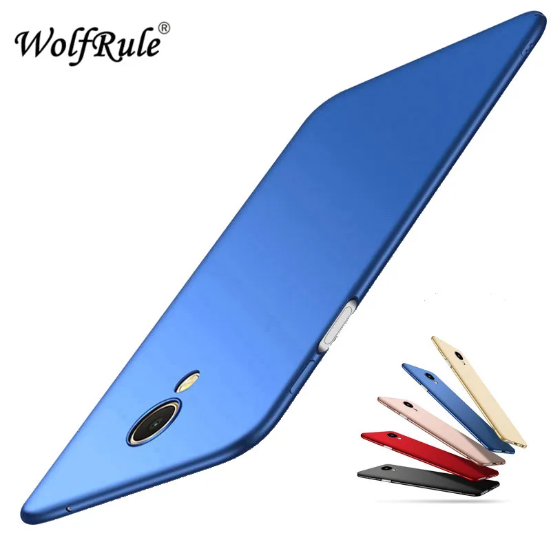 Чехол для Meizu M6S чехол wolfrole Гладкий приталенный s Ультратонкий ПК телефона Mblu S6 M712C