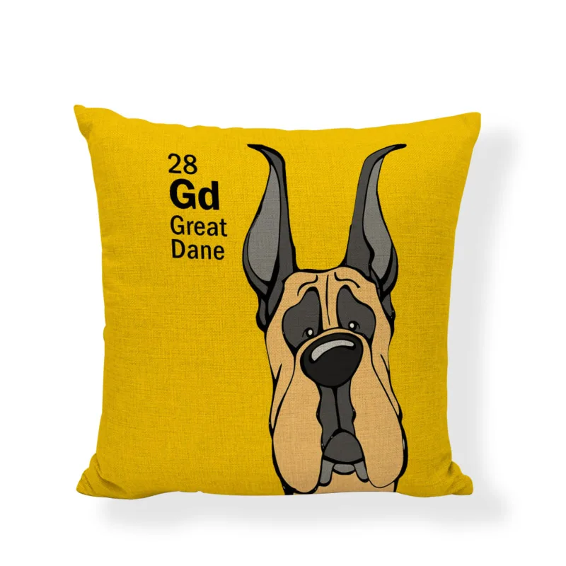 Оптовая продажа наволочка для подушки с изображением милой собаки немецкий