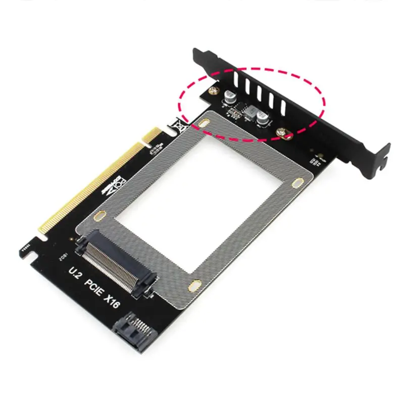 Полный скоростной NGFF NVMe SSD PCIE PCI-Express 3 0 X16 в U.2 адаптер конвертер карта модуль Новый
