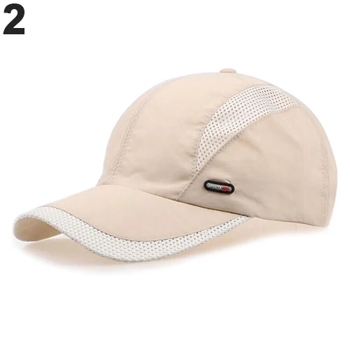 Модная Повседневная сетчатая быстросохнущая Регулируемая Бейсболка