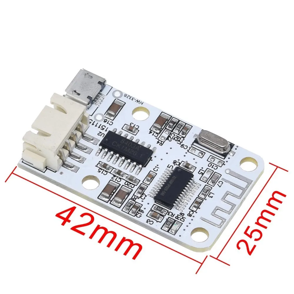 Беспроводной стерео аудио приемник PAM8403 модуль для Arduino цифровой усилитель