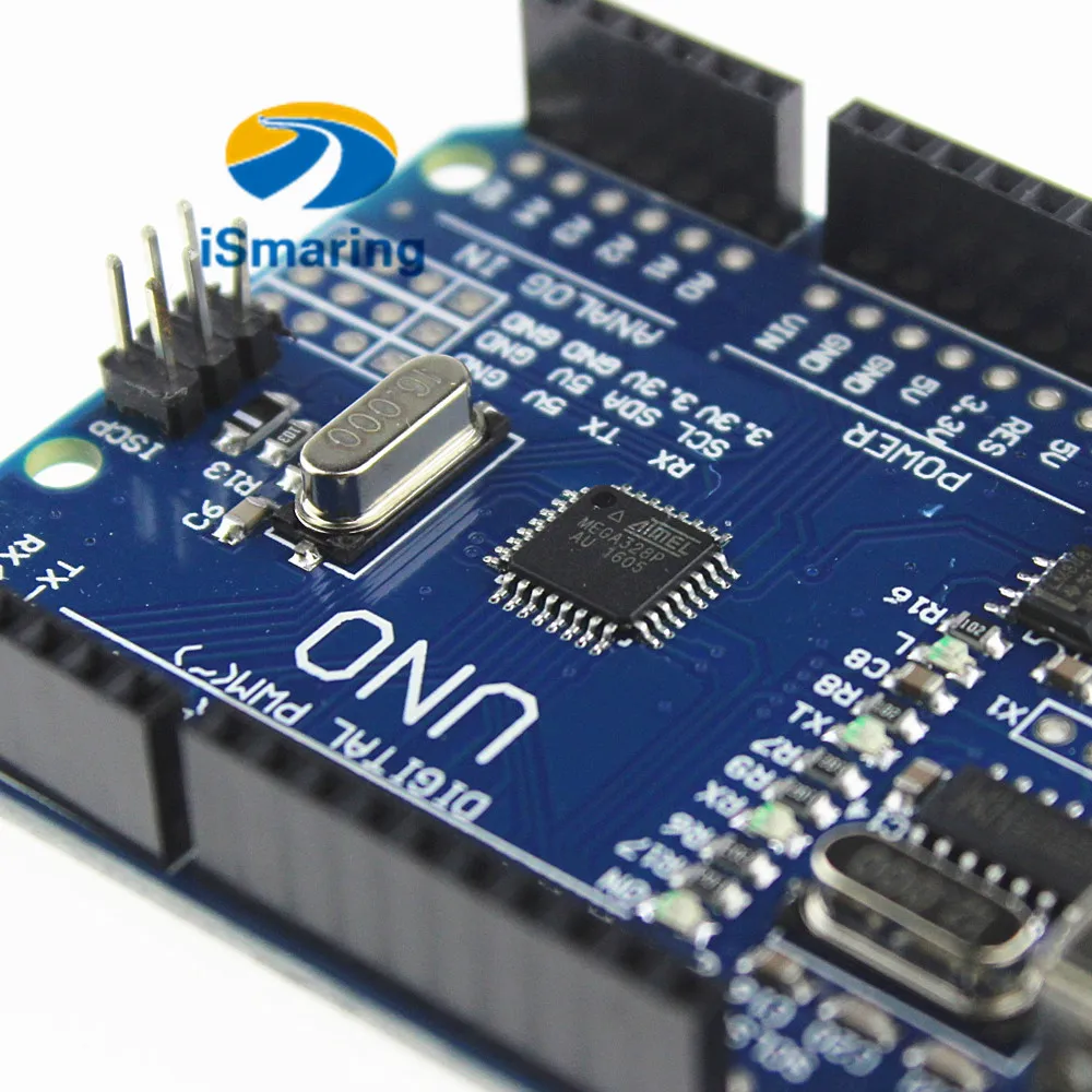 Официальный iSmaring UNO R3 MEGA328P CH340 CH340G для Arduino + USB кабель набор сделай сам игрушек с