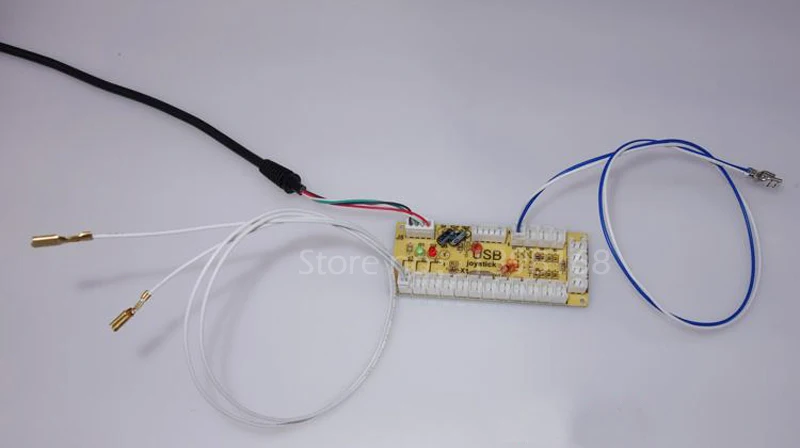 10PCS 40CM Two-pin 187 terminal wires for Arcade joystick Microswitch Harness | Спорт и развлечения