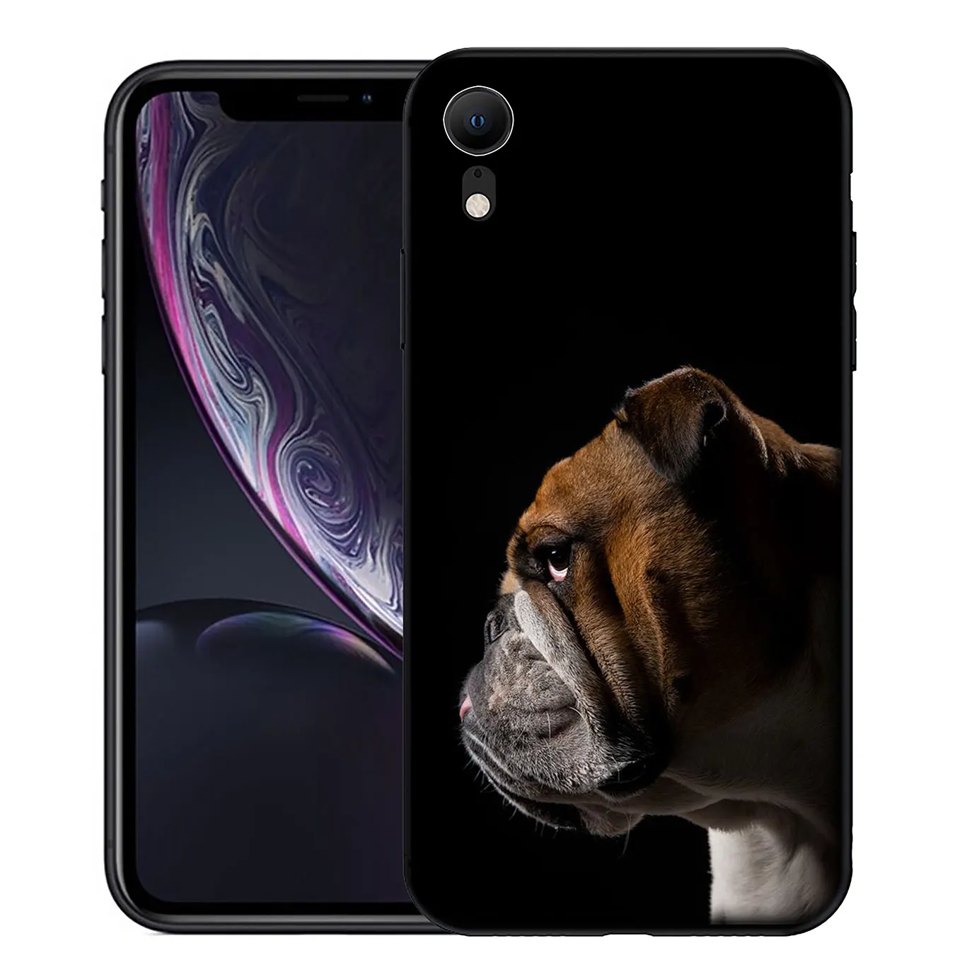 Мягкий силиконовый чехол для телефона YIMAOC Bulldog Puppies dog Для iPhone XR X XS Max 6 6S 7 8 Plus 5 5S SE