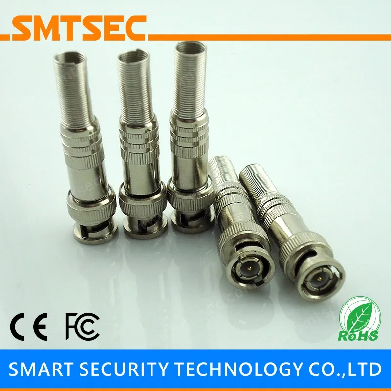 Аксессуары для видеонаблюдения 100 шт. Сварочная пружина припоя штекер BNC