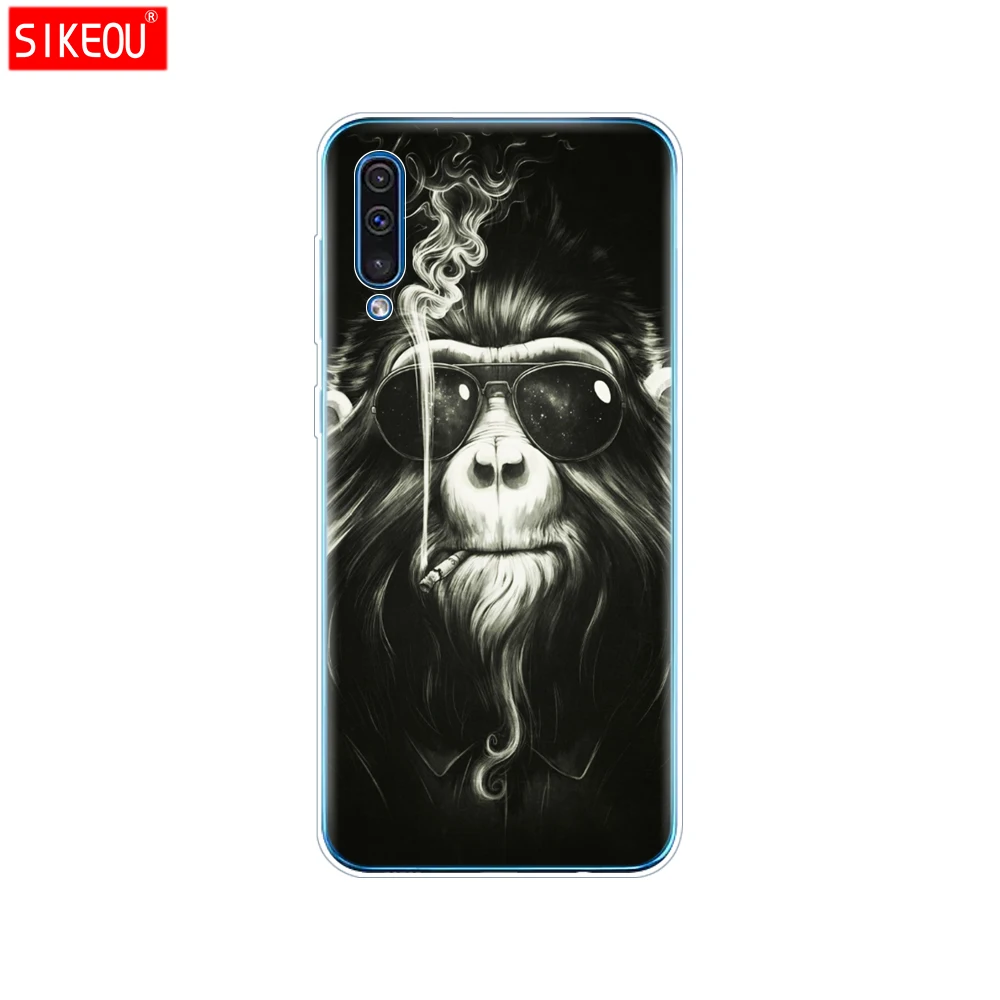 33689 Для samsung Galaxy A50 силиконовый прозрачный Футляр задняя крышка чехол для телефона для samsung A50 A505 A505F SM-A505F мягкий чехол 6,4 - Цвет: 33689