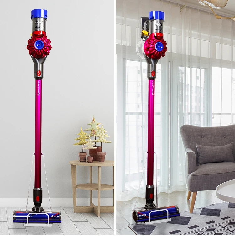Черная вакуумная подставка для Dyson V6 V7 V8 V10 палка очиститель держатель стойка для хранения поддержка Домашний Органайзер для рукоять электрический веник