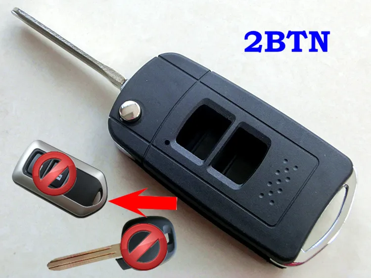 Складной чехол для ключа с дистанционным управлением RMLKS TOY43 Toyota Camry Highlander Prado