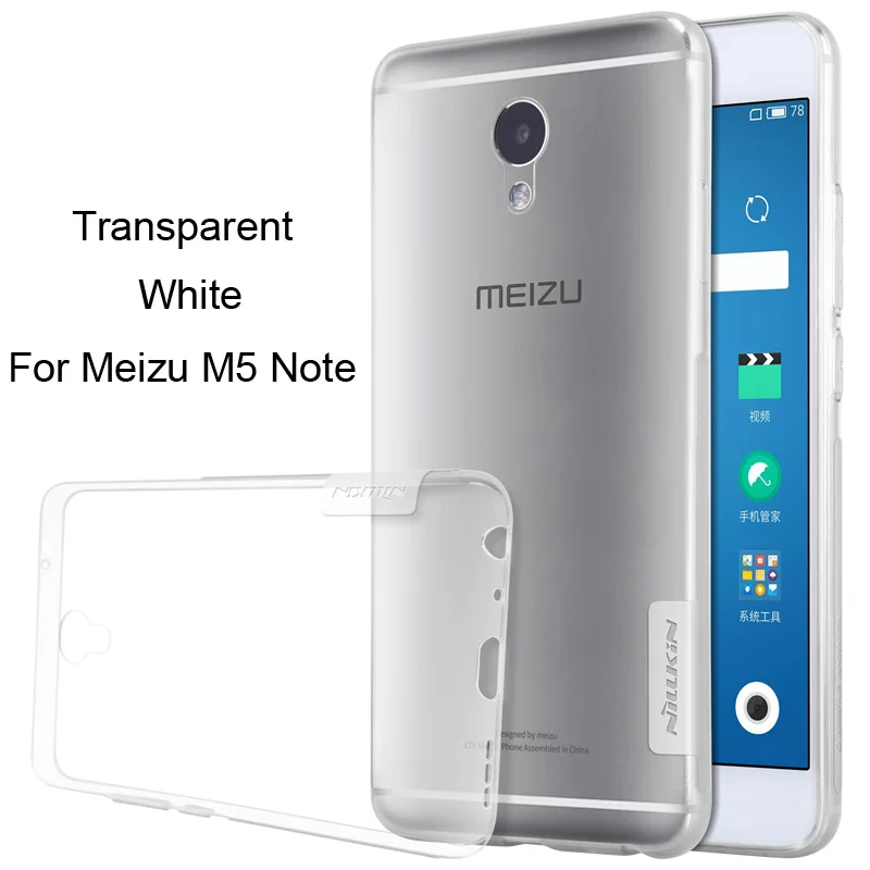 Nillkin Nature прозрачный мягкий ТПУ чехол для Meizu MX6 MX5 Pro 6 M3 M2 M1 M5 Note защитный чехол|case
