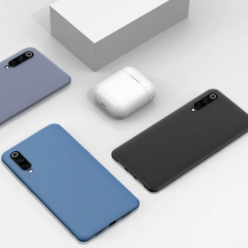 Жидкий силиконовый чехол для Xiao mi Red mi Note 7 8 Pro 8A 7A 6A K20 GO чехол s mi A3 9T 9 Lite 8 SE CC9 A2 mi Note 10 Pro Чехол бампер