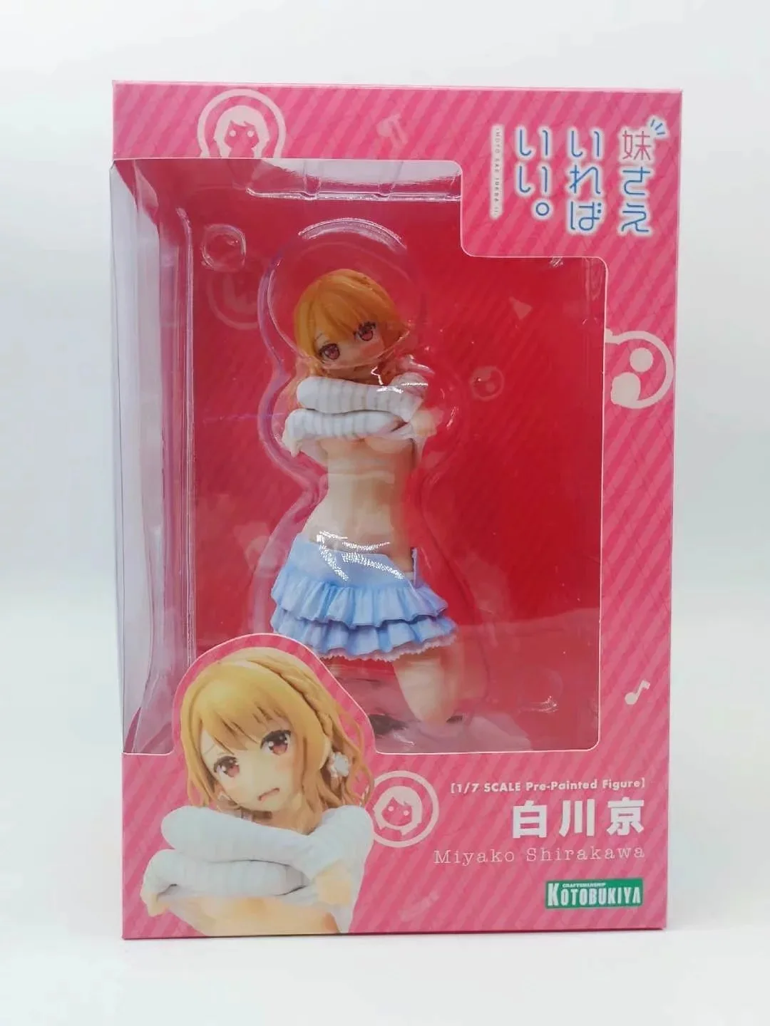 16 см сексуальная сестренка все, что вам нужно Аниме Фигурка 1/7 масштаб Miyako Shirakawa платье версия модели ПВХ украшение подарок кукла Новинка
