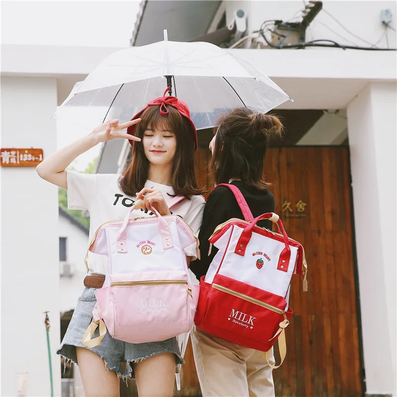 Модные школьные ранцы в стиле преппи рюкзаки для женщин Новинка лета 2019 модные