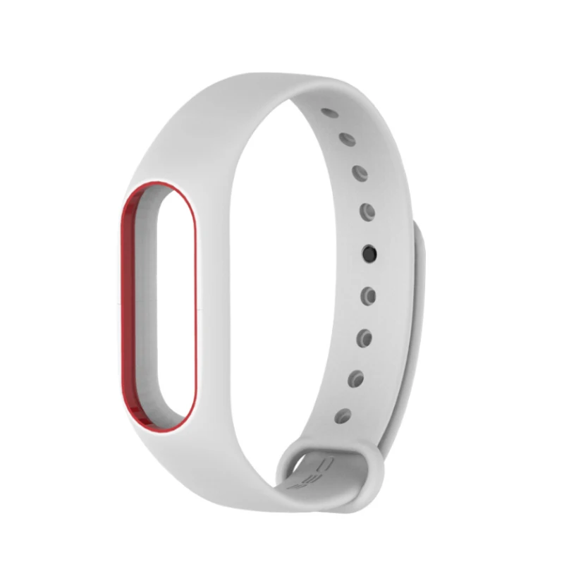 Цветной силиконовый ремешок для Xiaomi Mi band 2 цветной сменный Браслет аксессуары Band