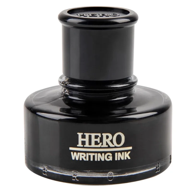 Авторучка контейнер с чернилами 50 мл HERO-440 Черный класса для перьевой ручки
