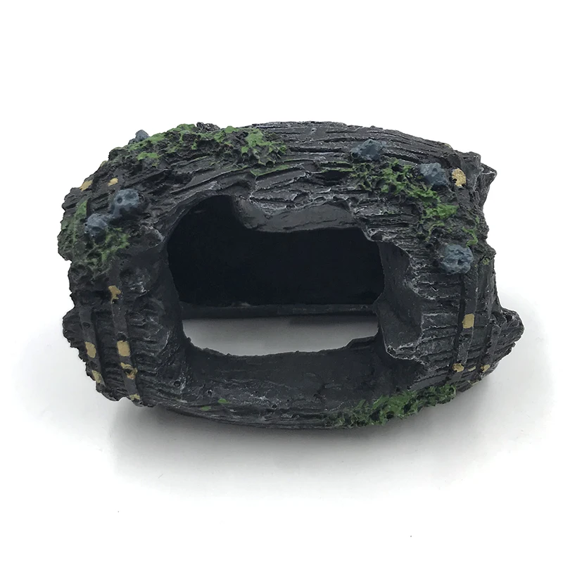 Аквариумная Рыбка бочка из смолы искусственная искусственное украшение для