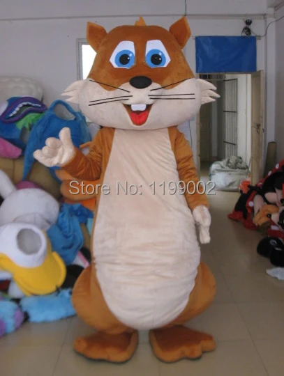 

Большой хвост костюмы белки талисмана Бесплатная доставка