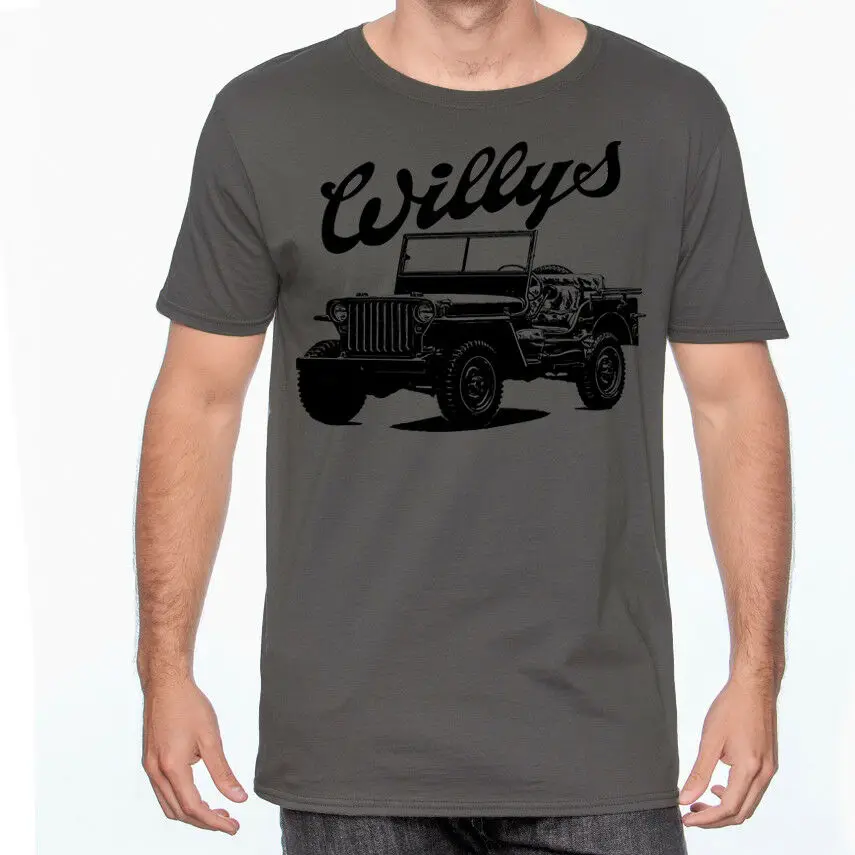 Jeep Mb Willys мягкая футболка в стиле милитари много цветов бесплатная доставка