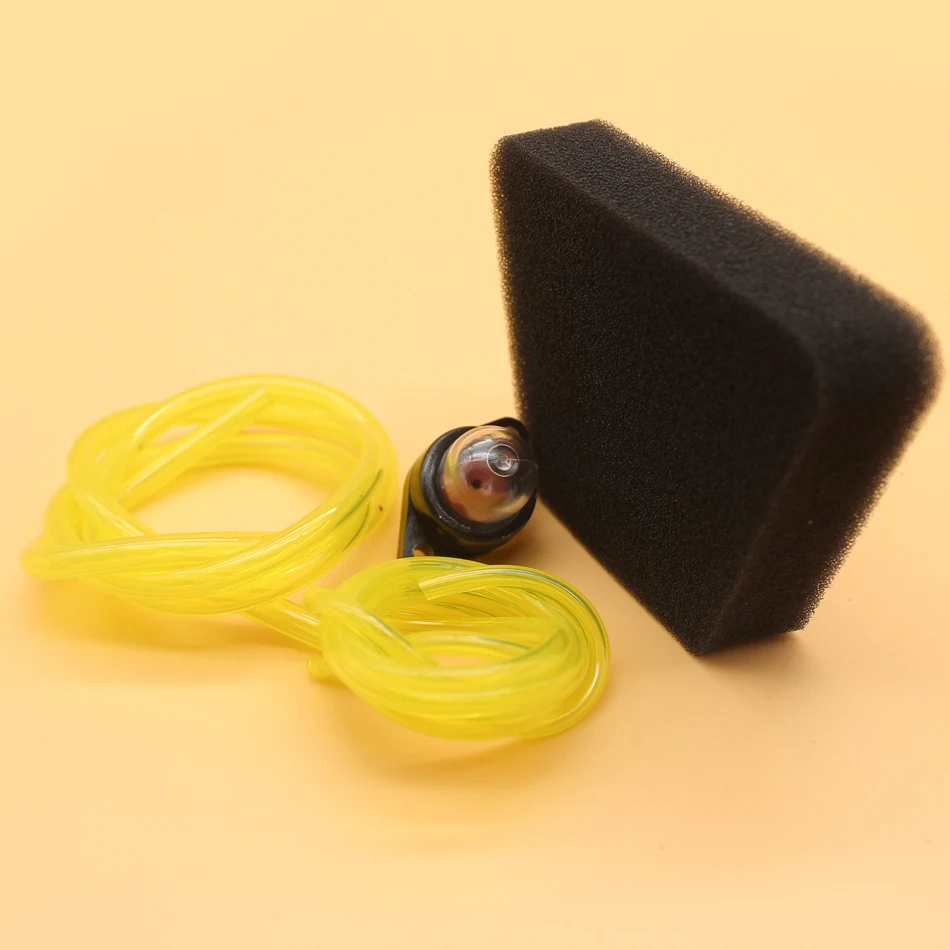 Черный воздушный фильтр с 2 футами праймер для топливной линии настраиваемая