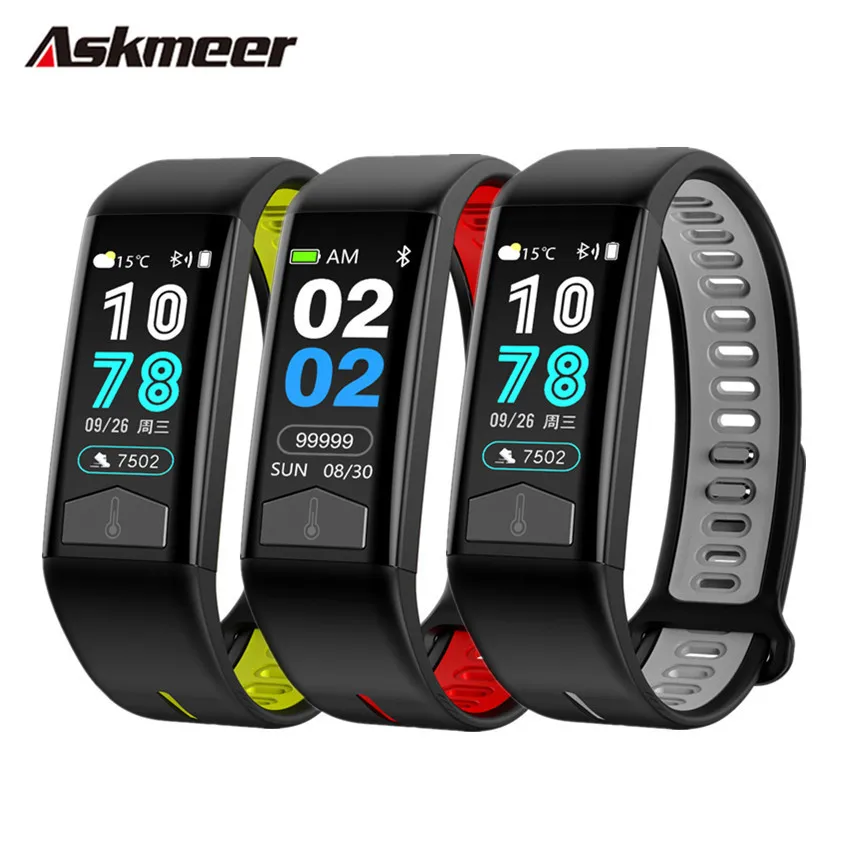 Фитнес браслет температура