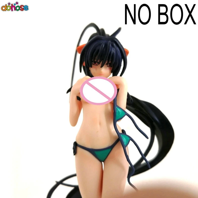 AkenoNO Retail Box Аниме средней школы DxD фигурка Rias Gremory Himejima Akeno сексуальный купальник Ver. 1/12 масштабная модель украшения игрушка кукла из ПВХ(13 см - Цвет: AkenoNO Retail Box