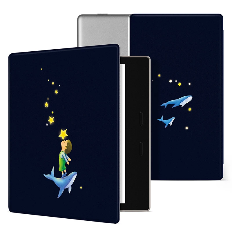 Ультра-тонкий магнитный чехол для " Kindle Oasis 2(выпуск 9th Gen) электронная книга для Kindle Oasis Автоматический Режим сна/пробуждения - Color: Star kiss