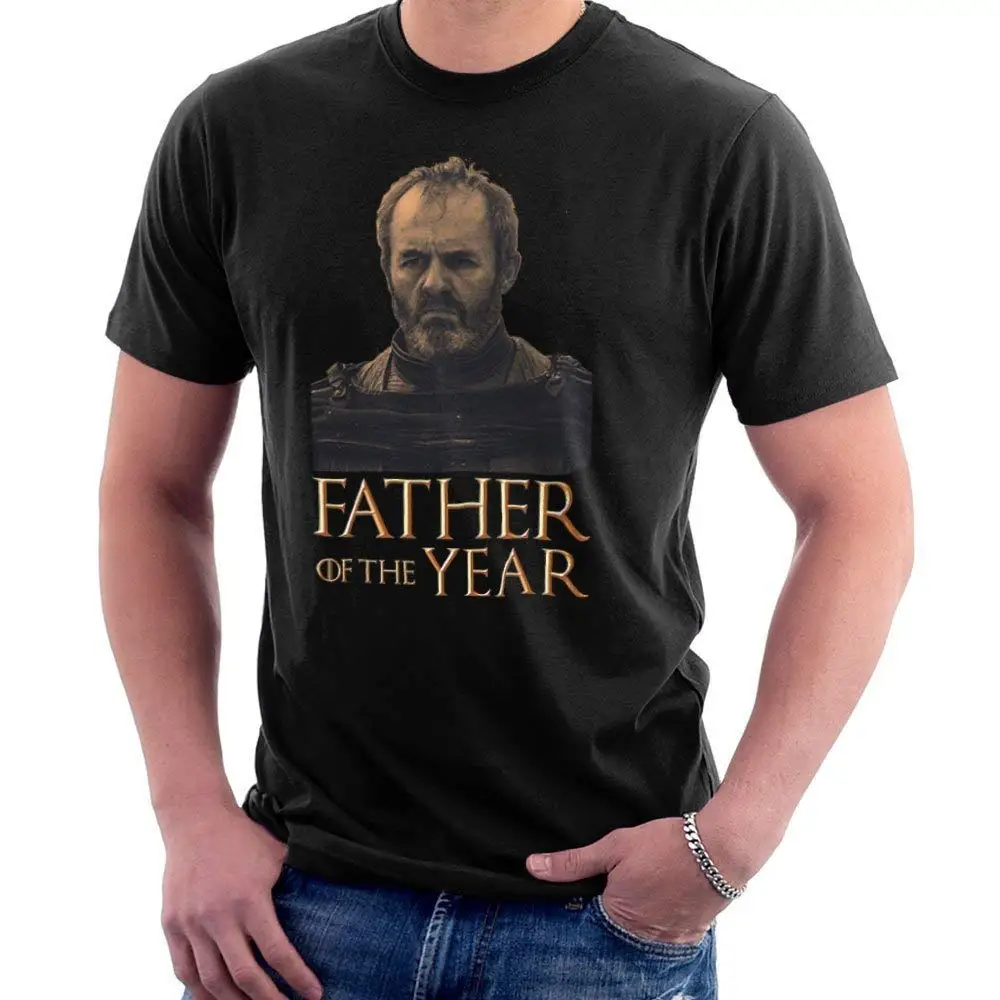 Коллекция День отца папа Stannis Baratheon летние рубашки из 2019 хлопка с обычным дизайном