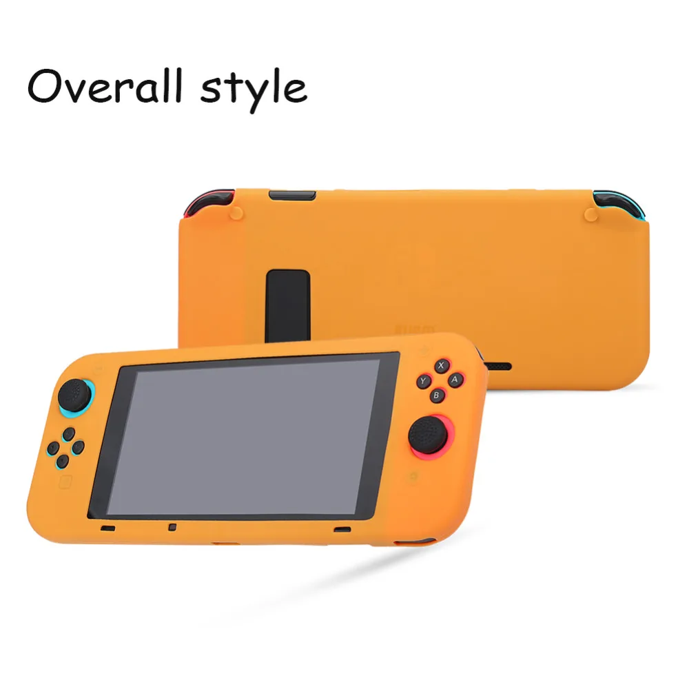 Мягкий силиконовый защитный чехол BUBM/Seperate Body Case/Grip Cover для nintendo Switch NS Console с