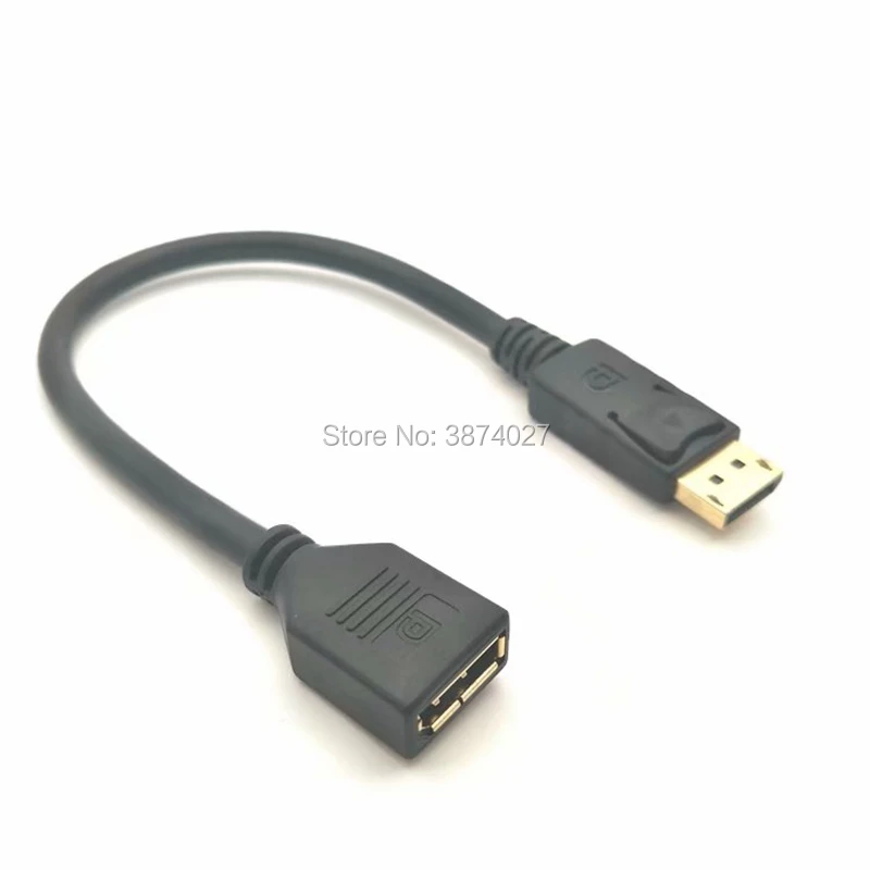 DP Кабель-адаптер с разъемом Папа-мама и displayport кабель-дисплей короткой линией 0 3 м