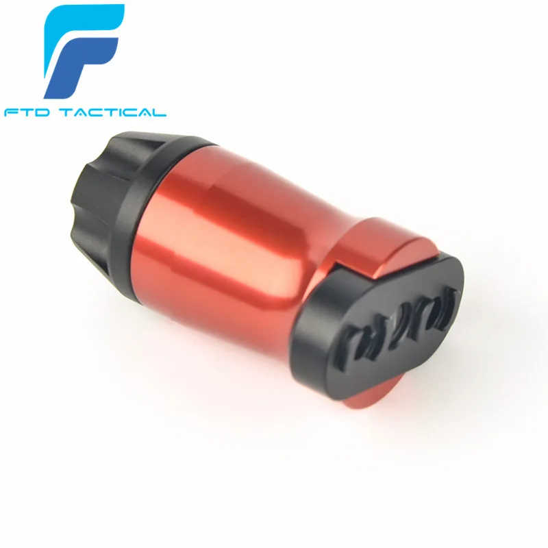 Samson Style Evolution Keymod вертикальная короткая ручка Красный|Аксессуары для охотничьих