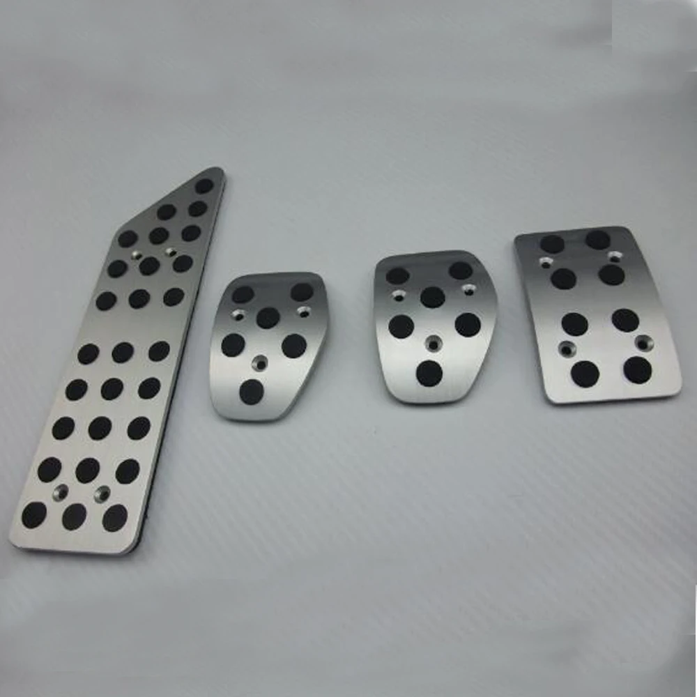 Фото stainless steel Fuel Brake Footrest Pedal AT/MT for Peugeot 508 2012 - 2016 Citroen C5 №2