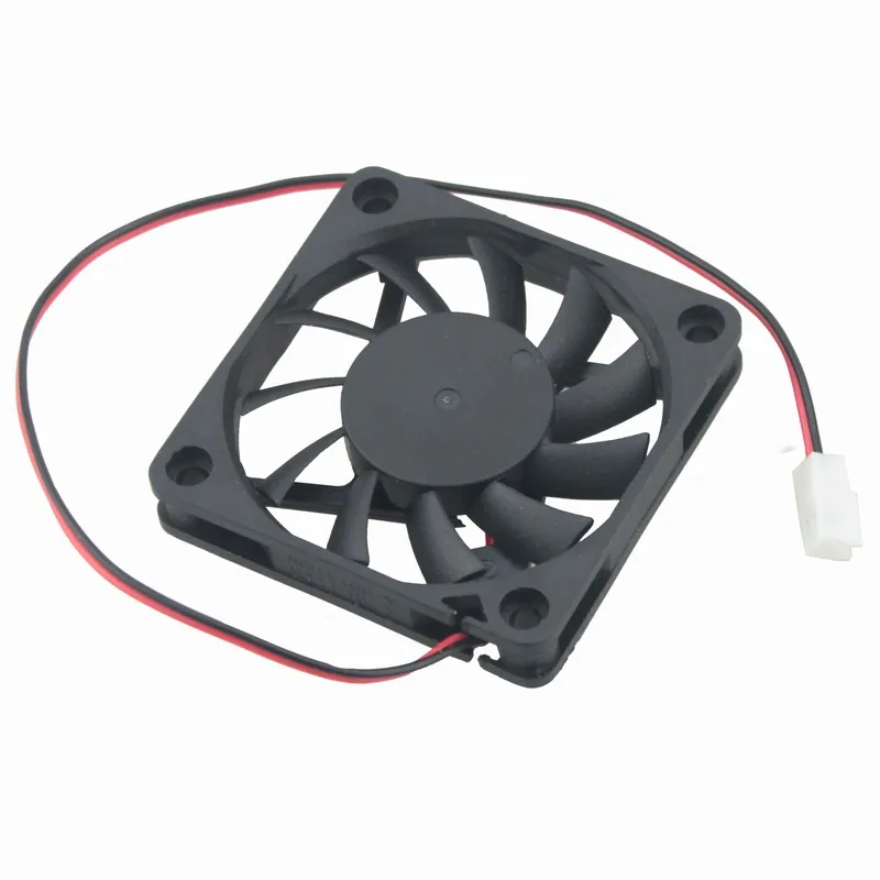 Gdstime 1 шт. DC 5V 6010 2510 2 Pin 6 см 60x60x10 мм Бесщеточный вентилятор охлаждения 60 x 10 ПК корпус