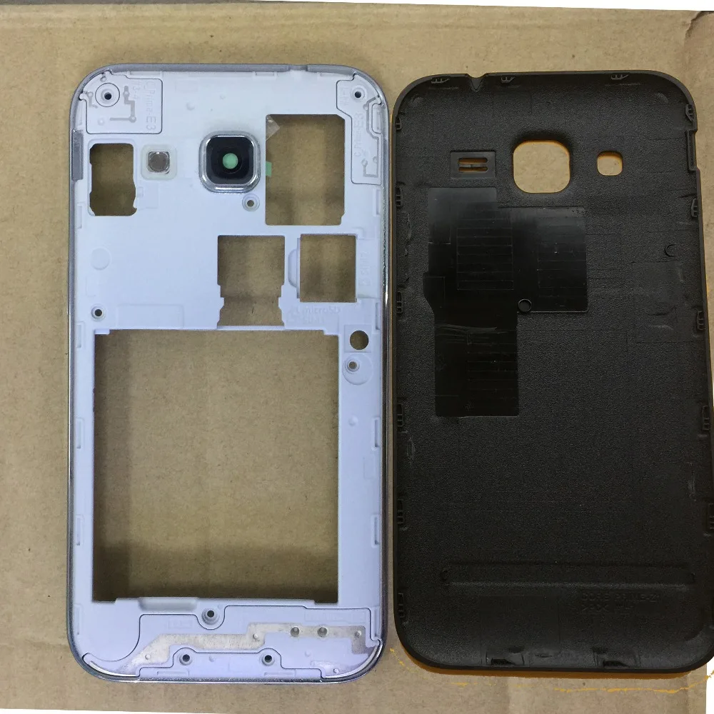 

Для Samsung Galaxy Core Prime G360 оригинальный корпус телефона средняя рамка с задней крышкой батарейного отсека задняя крышка две SIM-карты