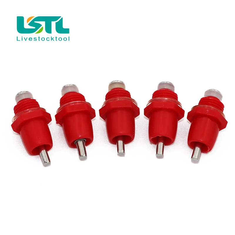 

20 Pcs Poultry Chicken Nipple Drinker Automatic Waters Spring Type Drinking Fountain Mouth Water Poultry Farming Equipment20