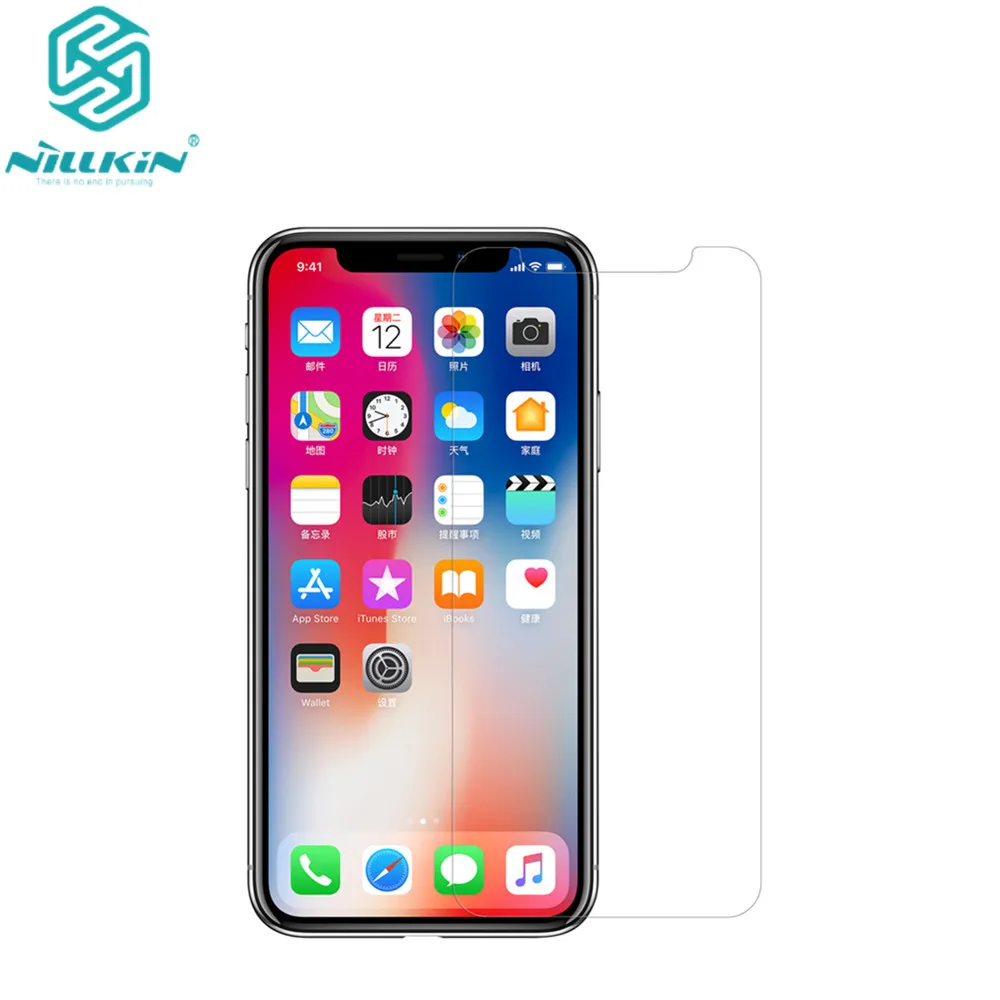 2 шт./лот для Apple iPhone XS NILLKIN суперпрозрачная защитная пленка против отпечатков