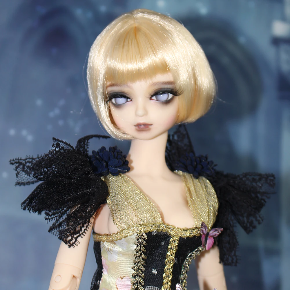 1/4 BJD сексуальное кружевное платье и жемчужное ожерелье костюм для куклы 45 см