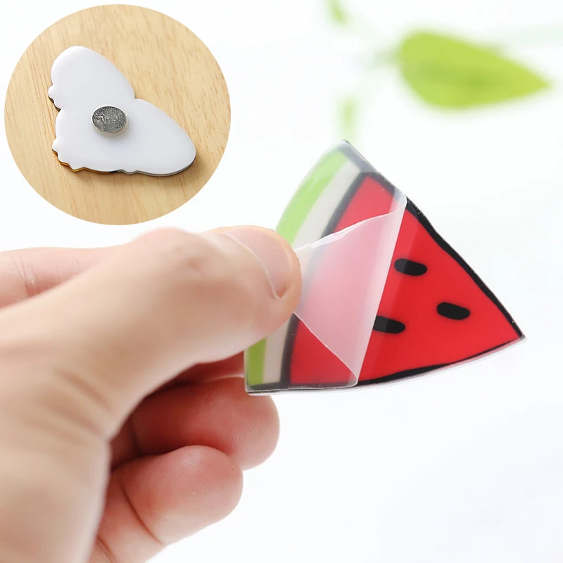 1 шт. Симпатичные Мультяшные пищевые яйца акриловый материал магниты на