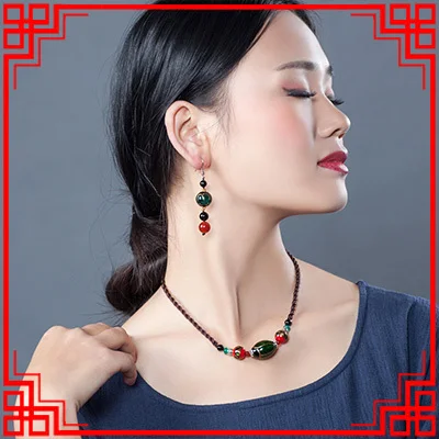 Новые оригинальные винтажные цветные глянцевые серьги серьги-подвески с