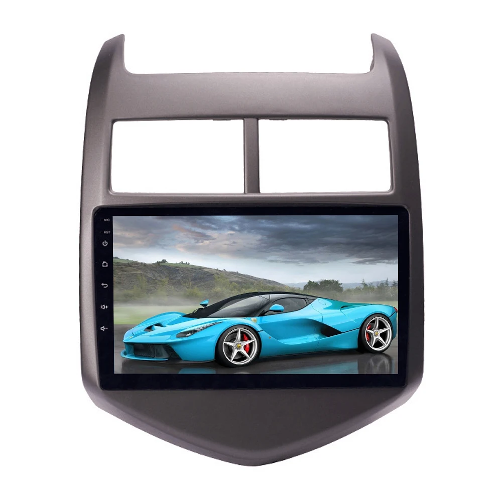 Sinosmart Andrid 8,1 Автомобильный gps мультимедийный радио навигационный плеер для Chevrolet Sonic Aveo 2011 2012 2013